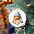 thumbnail image 6 of Goldendoodle Christmas Tree Ornament 2025, Personalized Goldendoodle Ornament with Name and Year, Gifts for Goldendoodle Lovers Goldendoodle Merry Christmas Ornament for Family Member lcod8Z, 6 of 6