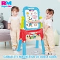 thumbnail image 3 of Pizarrón Caballete De Arte Doble Cara c/Accesorios Niños, 3 of 9