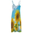 thumbnail image 5 of Sunflower Fine Art Sleeveless Dress Summer Dress Woman 2025, 5 of 7