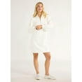 thumbnail image 2 of Free Assembly Women’s Half Zip Sweatshirt Mini Dress Sizes XS-XXL, 2 of 5
