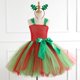 thumbnail image 1 of Vestido de tutú navideño para niña pequeña, vestido sin mangas para desfile, vestido de disfraz de cosplay para fiesta de Navidad, 1 of 6