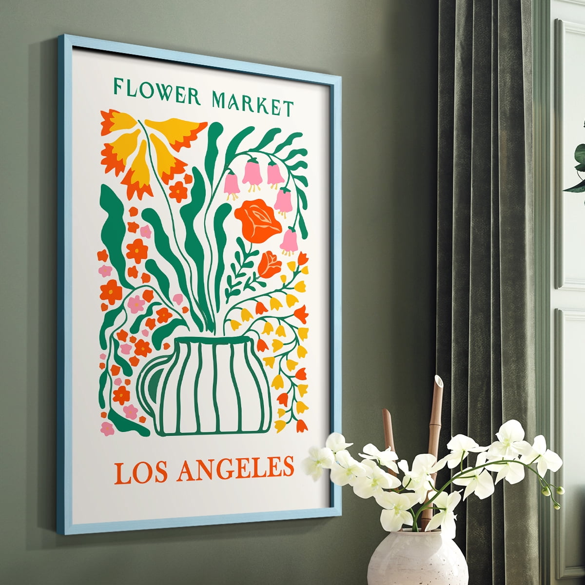 Matisse XXIX Framed Print - Solid Wood