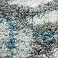 thumbnail image 6 of Dalyn Rocco Area Rugs - RC4 Shag & Flokati Multi Lines Chevron Rows Bars Rug, 6 of 12