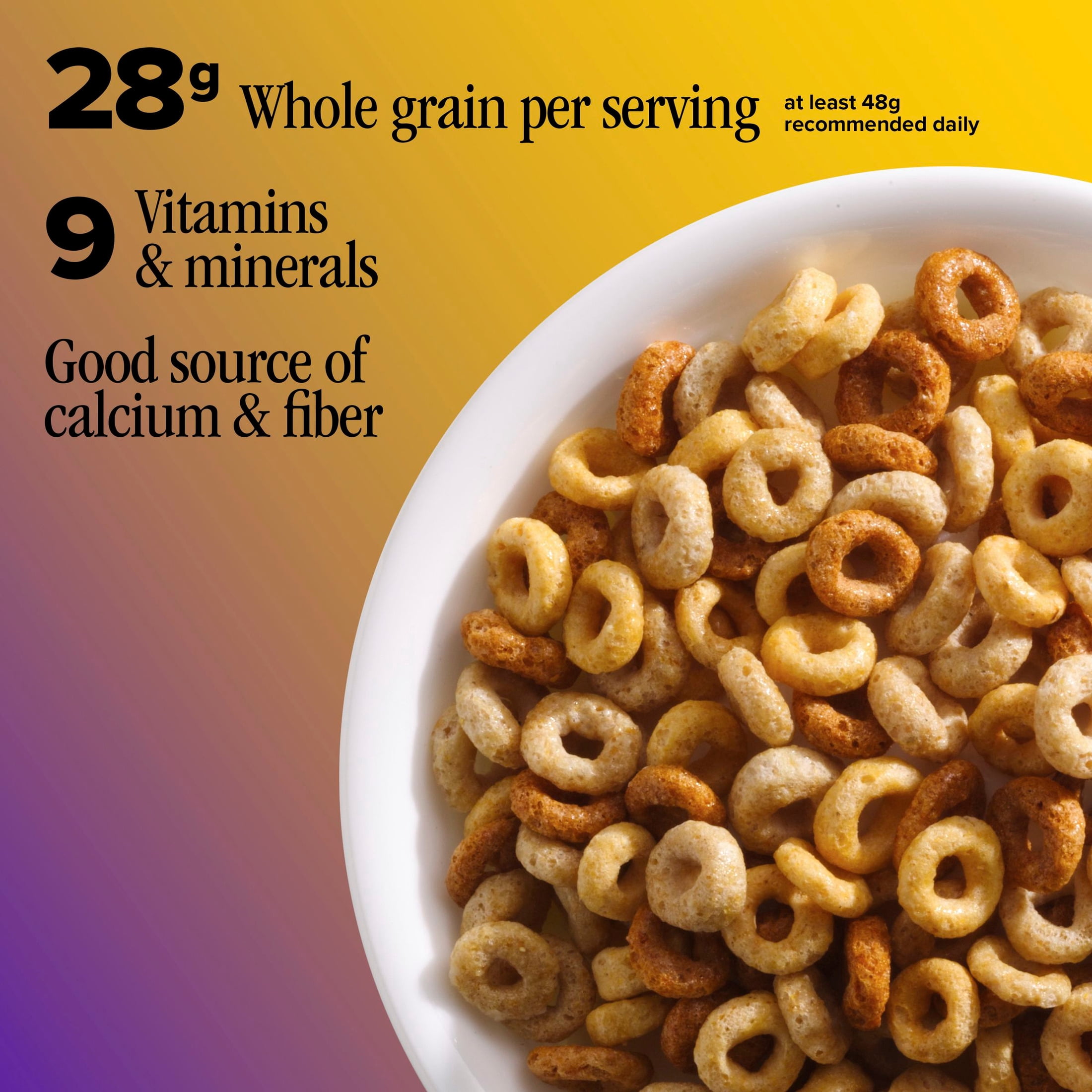 (8 pack) Multi Grain Cheerios, Heart Healthy Breakfast Cereal, Family Size, 18 oz