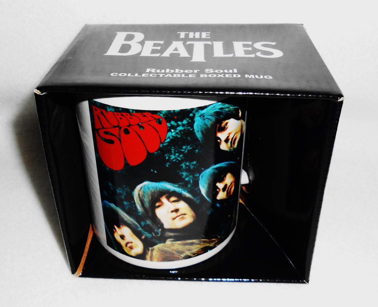 The Beatles Rubber Soul Coffee Mug 12 oz. Ceramic Rock Music Tea