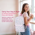 thumbnail image 4 of Aeropostale  Backpack for School, College, and Travel， Water Resistant Bookbag Lilac BOBA, 4 of 7