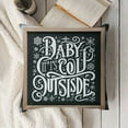 thumbnail image 3 of Baby It's Cold Outside Pillow Covers,  Linen Throw Pillow Case Cushion Cover, 3 of 5