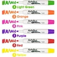 thumbnail image 6 of Dry Erase Markers by Artellius, 40 Pack, Thick Bullet Tip, 12 Assorted Colors with 7 Extra Black, Perfect Markers for all White Board Surfaces, 6 of 8