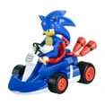 thumbnail image 2 of Coche de juguete de Sonic the Hedgehog, 5 piezas, coches de carreras deslizantes, juego de dibujos animados, Anime, vehículo extraíble, juguetes de colección divertidos, regalos, 2 of 5