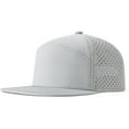 thumbnail image 1 of Men Flat Brim Baseball Cap Adjustable Performance Snapback Hat Laser Perforated Cap, 1 of 6