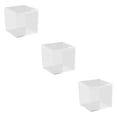 thumbnail image 3 of relayinert Mini Organisateur de Colliers en Forme de Bonbon Rangement de Colliers Transparent 10*10*10cm 3Set, 3 of 6