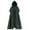 Green, variant on Hvyesh Men and Women Medieval Hooded Cloak Lace Up Renaissance Cape Halloween Costume