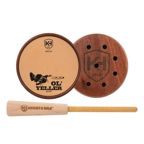 Knight & Hale Ol' Yeller SLA-TEK Surface Turkey Pot Call