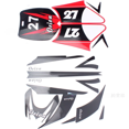 thumbnail image 3 of Full car Red decal stickers For Small Apollo Mini Moto Kids E-bike Dirt Pit Bike 2 Stroke 47cc & 49cc, 3 of 5