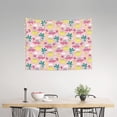 thumbnail image 2 of Hirioo Dinosaur Print Tapestry Lightweight Fabric for Bedroom Aesthetic Home Wall Dorm Décor Living Room Decor 29x37 Inch, 2 of 8