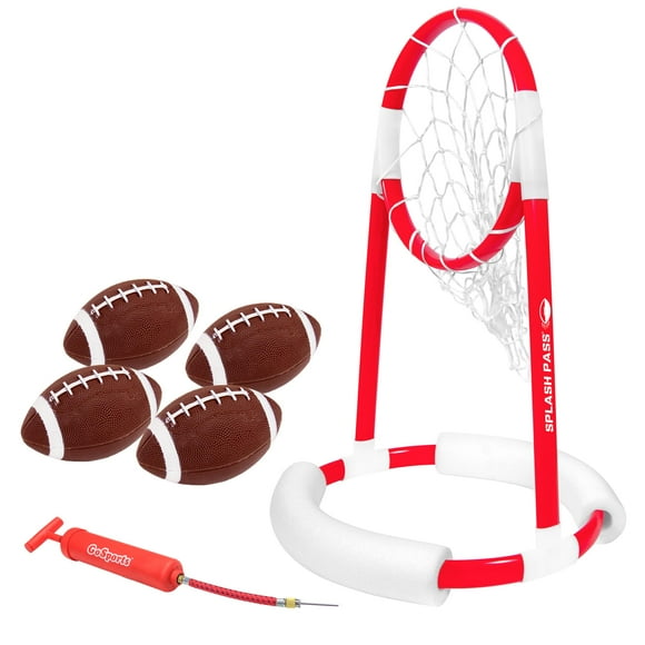 Juego de fútbol flotante GoSports Splash Pass con aro