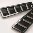 thumbnail image 3 of S SERENABLE Car Hood Vent Air Flow Intake Louver Vents Bonnet Cover Black, 3 of 9