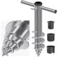 thumbnail image 1 of Sombrilla de playa Sand Anchor Dolibest con base en espiral de acero, 1 of 8