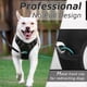 thumbnail image 3 of No Pull Dog Harness for Large Dogs, Front Clip Dog Vest Harness Adjustable, Reflective No-Choke Breathable with Easy Control Handle, Black, L, 3 of 5