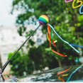 thumbnail image 5 of Globo aéreo para coche, antena arcoíris, adorno de espuma Eva, antena decorativa de bola aérea, adorno divertido para coche, 5 of 5