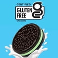 thumbnail image 3 of Pack of 2 OREO Gluten Free Mint Creme Chocolate Sandwich Cookies, Gluten Free Cookies, 12.47 oz-With Bowl, 3 of 10