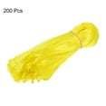 thumbnail image 3 of Sandía Redes 15.75 Pulgadas Colgantes Melón Hamacas Reutilizables Frutas Red Bolsa para Jardín Amarillo Paquete de 200, 3 of 6