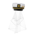 thumbnail image 4 of Gorra de marinero de novia con velo, accesorio de disfraz con bordado de ancla para mujer Estilo A, 4 of 9