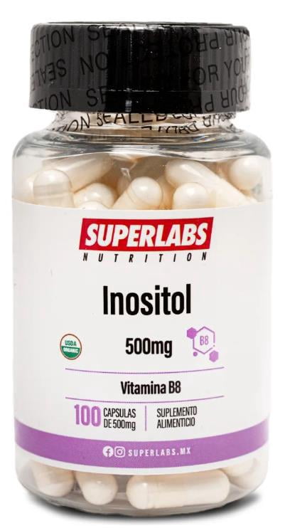 Superlabs Nutrition Inositol 500mg 100 Capsulas sfn | Bodega Aurrera en ...