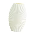 thumbnail image 4 of Jarrón de flores para eventos, adorno decorativo moderno para el hogar, jarrón de flores moderno para blanco crema, 4 of 9