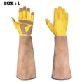 thumbnail image 2 of Guantes de jardinería duales con protección en el antebrazo, resistencia a golpes, pinchazos y cortes Ormromra CPB-US-DYP683-2, 2 of 5