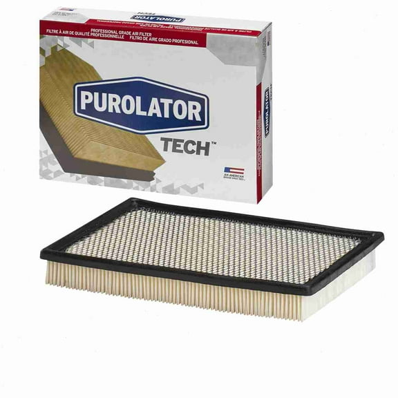 Purolator TECH Air Filter compatible with Lincoln Town Car 4.6L 5.0L V8 1986-2011