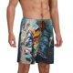 thumbnail image 2 of Fotbe Whimsical Goat Artist Pantalones Cortos de Pijama para Hombre, Ropa de Dormir, Pantalones de Pijama Cortos para Hombre-Large, 2 of 6