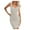 Gray, variant on Aofany Women Slim Buttock Dress Fashion Sexy Solid Round Neck Sleeveless Tank Dress Mini Party Dress