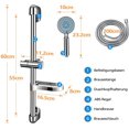 thumbnail image 5 of 5 Mode Shower Set With Shower Column, Hand Shower, Bathroom Shower Hose, 5 of 5