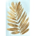 thumbnail image 2 of Woods, Maya 17x24 White Modern Wood Framed Museum Art Print Titled - Golden Fern II, 2 of 4