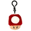 Nintendo Mario Kart Club Mocchi-Mocchi- Collectible Clip-On - Mushroom Stuffed Toy
