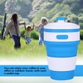 thumbnail image 3 of Portable Teacup,350ml Silicone Collapsible Coffee Collapsible Coffee Cup Collapsible Cup True Excellence, 3 of 8