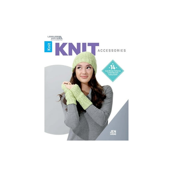 Leisure Arts Knit Accessories Knitting Book