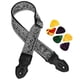 thumbnail image 2 of 1 Set Guitar Strap Adjustable Electric Guitar Strap Bass Guitar Strap Electric Guitar Strap Universal Guitar Strap Accessories, 2 of 3