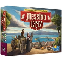 Rio Grande Games: Messina 1347 - Strategy Board Game, Survive The Black Plague, Medieval Resource Management, Grid Movement, Ages 14 , 1-4 Players