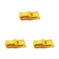 thumbnail image 4 of Riwesomey Soporte de de plástico para montar en la pared, soporte de reparación de herramientas eléctricas, reemplazo de ranuras de Amarillo 3piezas, 4 of 6