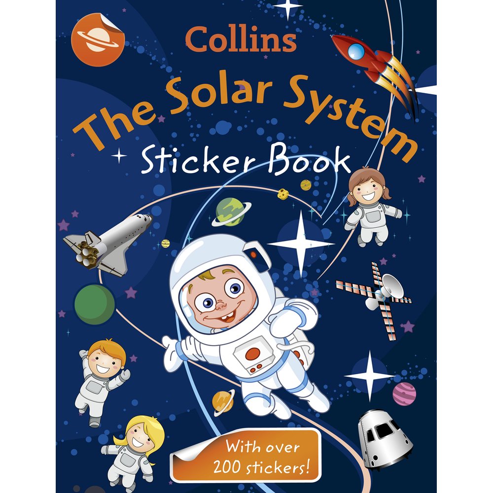 solar system stickers books