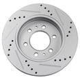 thumbnail image 4 of TRQ Front Performance Brake Pad & Rotor Kit Brake Pads Brake Rotors Set Ceramic Premium G-Coated Fits Select 2009 Ford F-150, 4 of 4