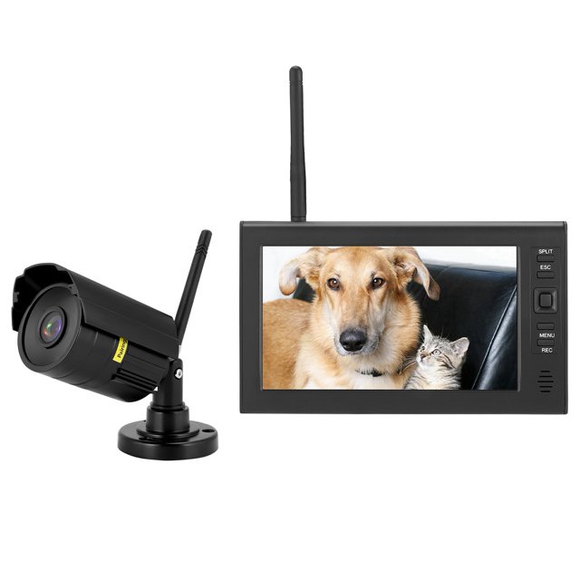 Cámara de seguridad IR A prueba de agua ANGGREK WIFI 4CH 602D11 7 pulgadas
