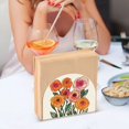 thumbnail image 3 of Yayeee Napkin Holder for Table Kitchen Paper Tissue Organization, Hand Drawn Floral, 3 of 8