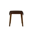 thumbnail image 3 of Benzara BM184071 Wooden Round Table with Drop Down Leaf, Caramel Brown, 3 of 3
