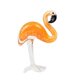 thumbnail image 5 of Estatuilla de flamenco Estatuilla de cristal, adorno de Navidad, coleccionables de flamencos, regalo de cumpleaños, estatuilla de arte Animal, escultura, obra de arte para , Naranja 7,6 cm Altura, 5 of 9