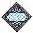 thumbnail image 2 of Meyda Home Indoor Decorative Lighting Accessories 25.5""W X 25.5""H Jeweled Grape Stained Glass Window-Aqba Purple Xag 59 Bl, 2 of 2