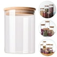 thumbnail image 6 of YEAHIBABY-Glass Jars With Lids . 2PC Set of Airtight Storage Jars for Pantry Food Storage. Air Tight Sealable Glass Canisters Containers for Kitchen, 6 of 7