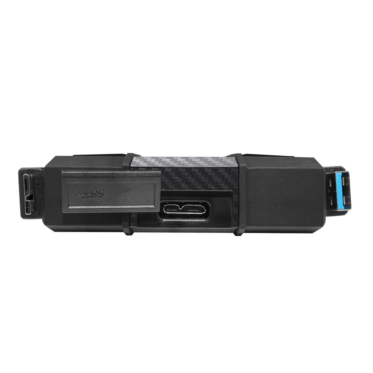 Adata AHD710P-5TU31-CBK HD710P 5TB Black Color Box, USB 3.1 (backward compatible with USB 2.0), Plastic/Anti-shock Silicone
